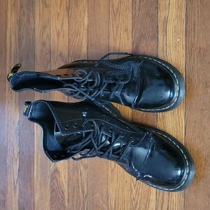 Doc Martens boots patent leather